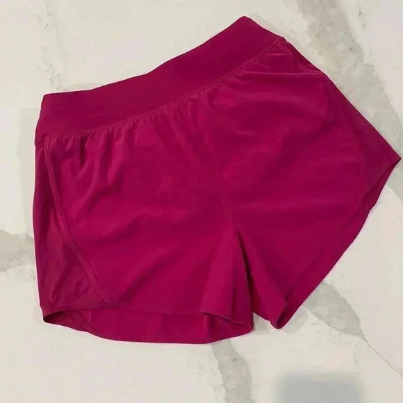 All in Motion Dark Pink Activewear Performance Shorts Women’s XS Lined Pocket - Picture 1 of 8